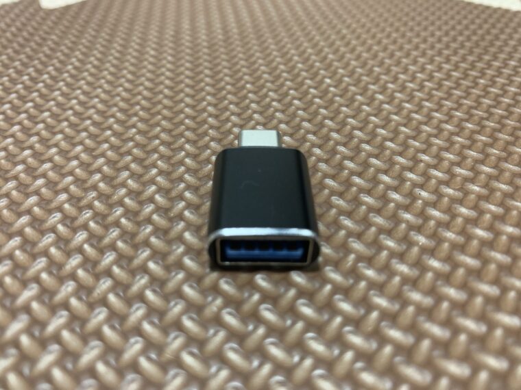 USBからTYPECへの変換コネクター拡大